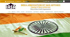 Desktop Screenshot of indiasa.org